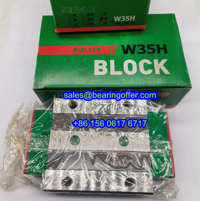 RGW35HC Linear Carriage 41.5x100x151.5 Roller Bearing RGW35HCZB - Stock for Sale