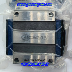 ROM20B Linear Carriage 25.4x63x77.5 Roller Bearing ROM20 - Stock for Sale