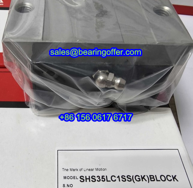 SHS35LC Linear Carriage 40.5x100x152 Runner Block SHS35LC1SS - Stock for Sale