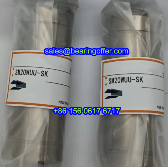 SM20WUU-SK Linear Bushing Bearing 20x32x80 Ball Bearing SM20WUU - Stock for Sale