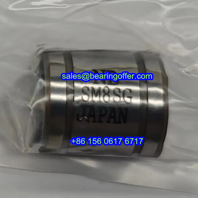SM8SG Linear Bushing Bearing 8x15x17 Ball Bearing SM8SGUU - Stock for Sale