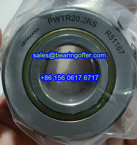 PWTR20.2RS Cam Follower Bearing 20x47x25 Roller Bearing F4.011.121 - Stock for Sale