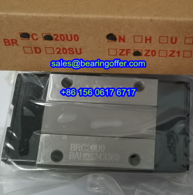 BRC20U0 Linear Guide Carriage 23x42x77.8 Runner Block BRC20UO - Stock for Sale