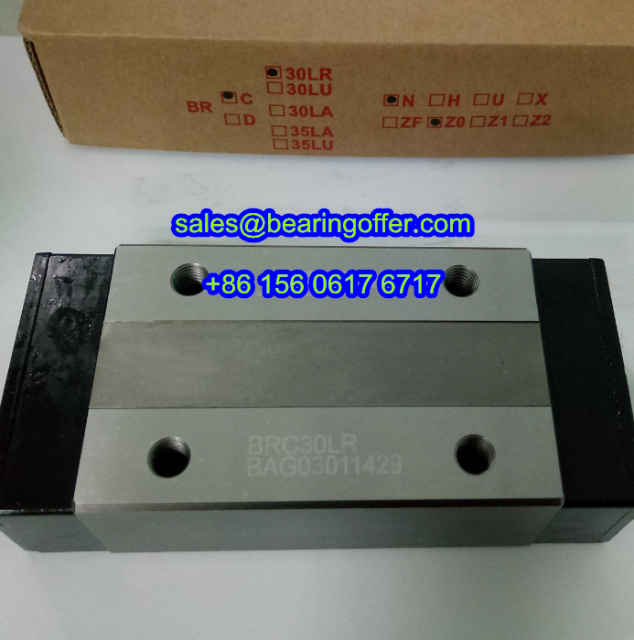 BRC30LR Linear Guide Carriage 33x60x131.3 Runner Block - Stock for Sale