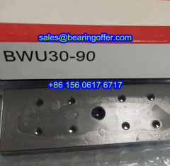 BWU30-90 Linear Slide Bearing 30x90x12 Ball Slider BWU3090 - Stock for Sale
