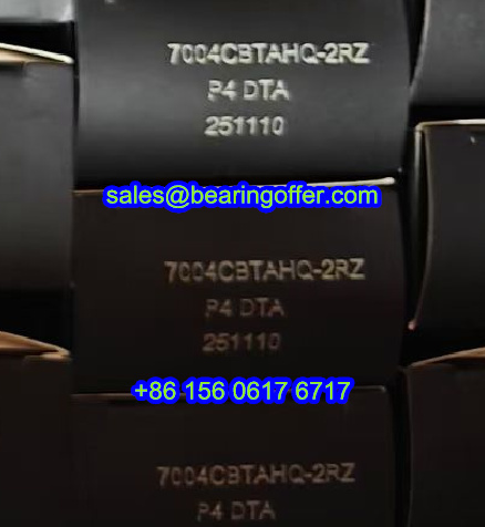 7004CBTAHQ-2RZ P4 DTA Spindle Bearing 20*42*12 Ball Bearing - Stock for Sale