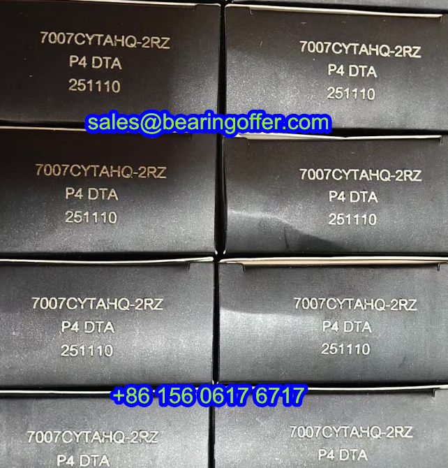 7007CYTAHQ-2RZ P4 DTA Spindle Bearing 7007CYTAHQ Ball Bearing - Stock for Sale