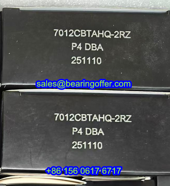 7012CBTAHQ-2RZ P4 DBA Spindle Bearing 7012CBTAHQ Ball Bearing - Stock for Sale