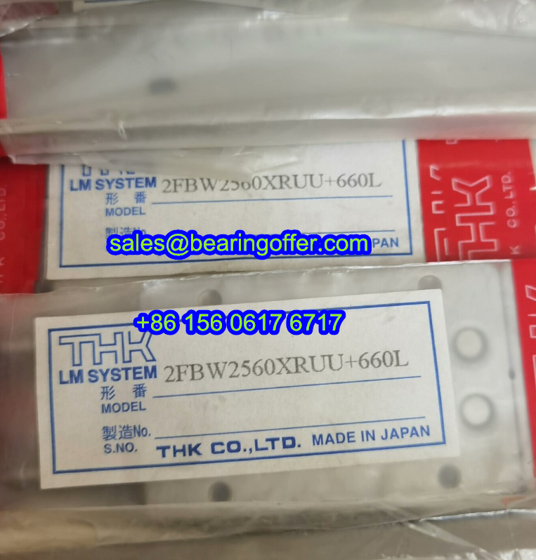 2FBW2560XRUU+660L Linear Slider 2FBW2560XR-660L Slide Bearing - Stock for Sale