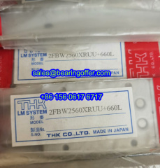 2FBW2560XRUU+660L Linear Slider 2FBW2560XR-660L Slide Bearing - Stock for Sale