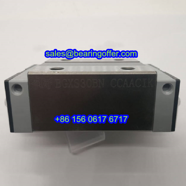 BGXS30BN Linear Guide Carriage 35x60x94.8 Runner Block - Stock for Sale