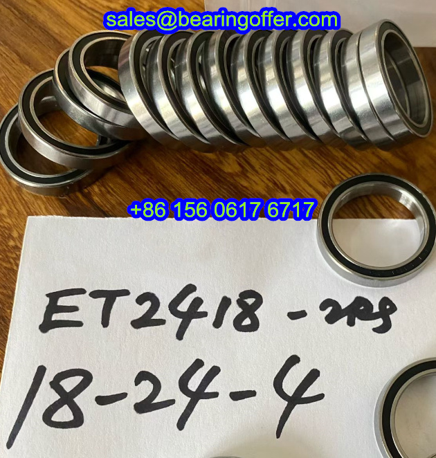 ET2418-2RS Deep Groove Ball Bearing 18x24x4 Ball Bearing ET2418 - Stock for Sale
