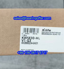 KWSE30-HL-V1-G3 Linear Carriage 45x60x119.3 Runner Block KWSE30HL - Stock for Sale