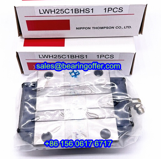 LWH25C1BHS1 Linear Carriage LWH25B Runner Block LWHS25 - Stock for Sale
