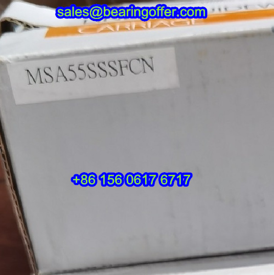 MSA55SSSFC Linear Carriage 67x100x162.1 Guide Block MSA55SSSFCN - Stock for Sale