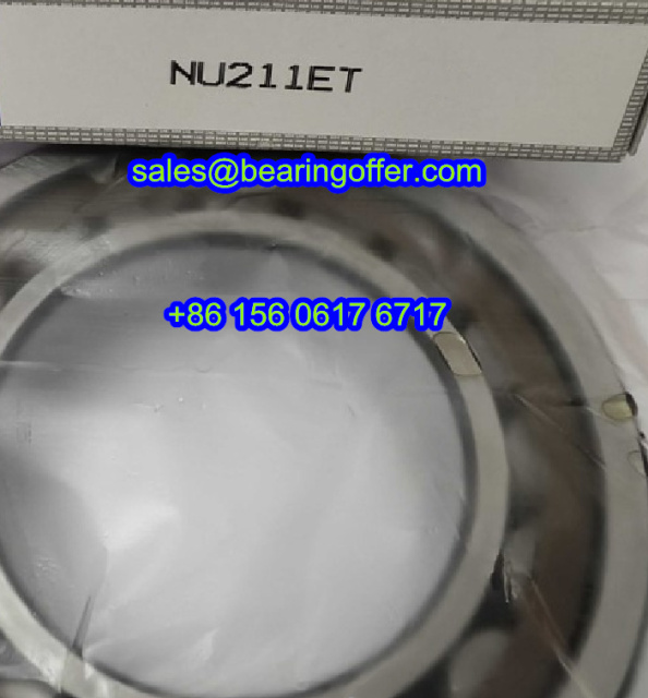 NU211ET Cylindrical Roller Bearing 55x100x21 Rolling Bearing NU211E - Stock for Sale