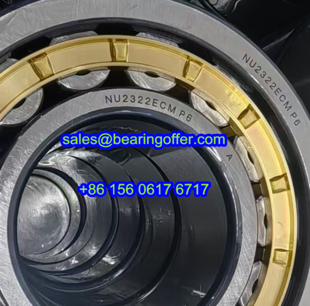 NU2322ECM P6 Cylindrical Roller Bearing 110x240x80 Rolling Bearing - Stock for Sale