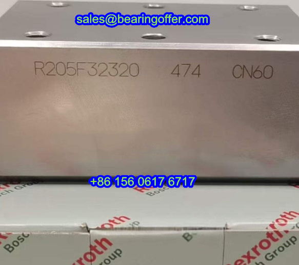 R205F32320 Linear Carriage 47.4x70x139 Runner Block - Stock for Sale