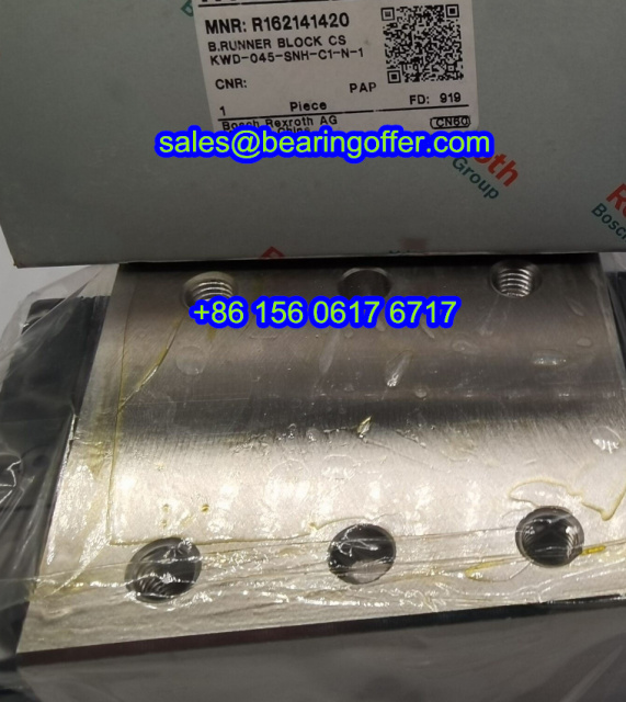 R162141420 Linear Carriage 60.3x86x137.6 Runner Block - Stock for Sale