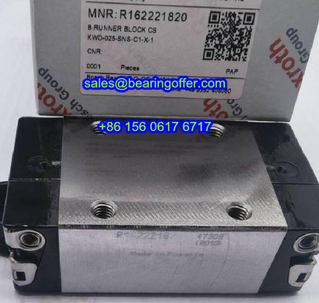 R162221820 Linear Carriage 29.9*48*86.2 Runner Block - Stock for Sale