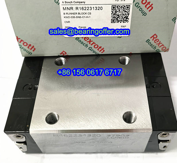 R162231320 Linear Carriage 40.4*70*110.5 Runner Block - Stock for Sale