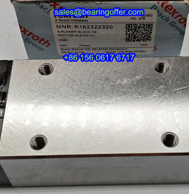 R162322320 Linear Carriage 29.9*48*107.9 Runner Block - Stock for Sale
