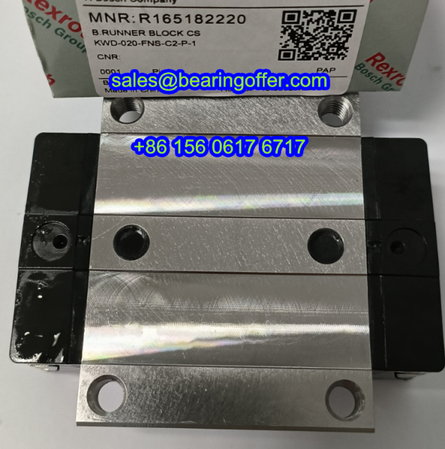 R165182220 Linear Carriage 25.35x63x75 Runner Block - Stock for Sale