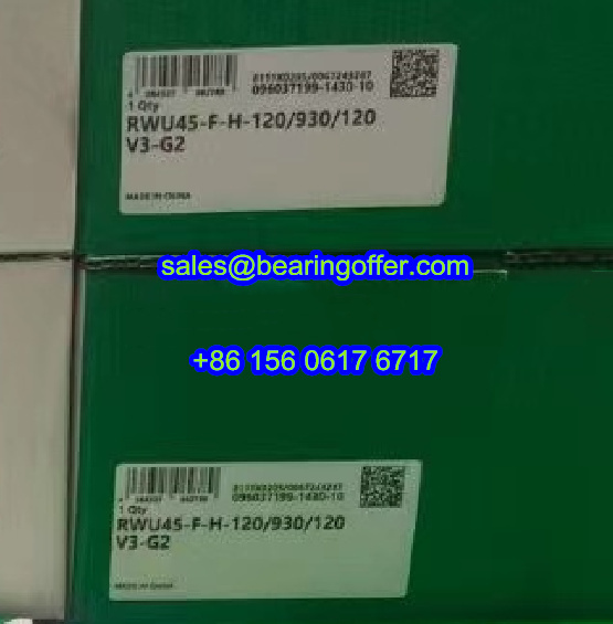 RWU45-F-H-V3-G2 Linear Carriage RWU45-F-H Roller Bearing - Stock for Sale
