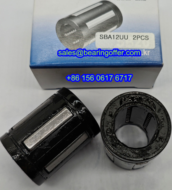 SBA12UU Linear Bushing Bearing 19.05x31.75x41.275 Ball Bearing SBA12 - Stock for Sale