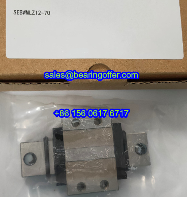 SEBWMLZ12 Linear Guide SEBWMLZ12-70 Slide Bearing - Stock for Sale