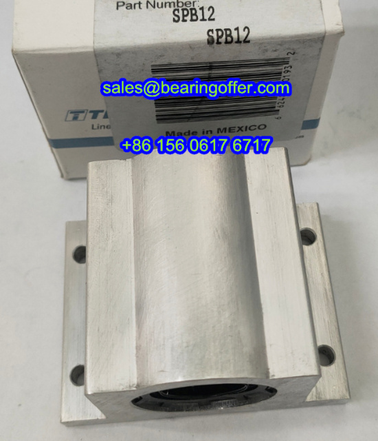 SPB12 Linear Ball Bearing 19.05x52.324x44.45 Linear Bushing - Stock for Sale