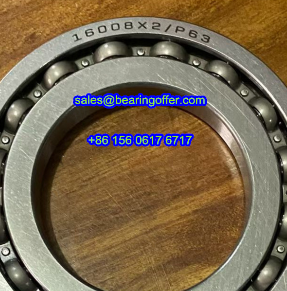 16008X2/P63 Gearbox Bearing 16008X2 P63 Ball Bearing - Stock for Sale