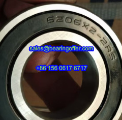 6206X2-2RS Automobile Bearing 30*62*17 Ball Bearing 6206X2 - Stock for Sale