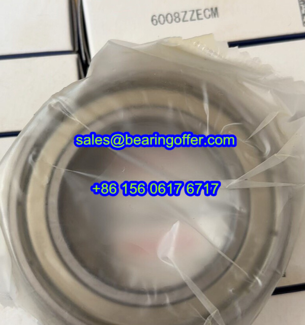 6008ZZECM Deep Groove Ball Bearing 40*68*15 Rolling Bearing 6008ZZ - Stock for Sale