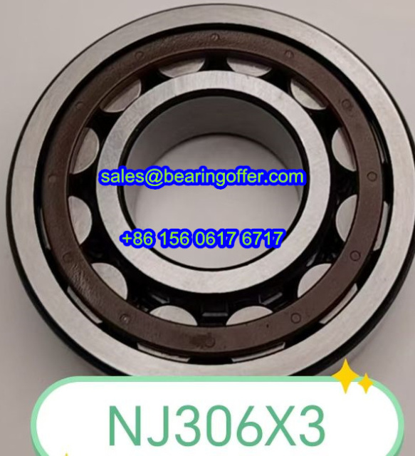 NJ306X3 Automobile Bearing 30x70x18/20 Roller Bearing - Stock for Sale
