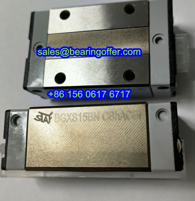BGXS15BN Linear Guide Carriage 20.7x34x58.6 Runner Block S15BN - Stock for Sale