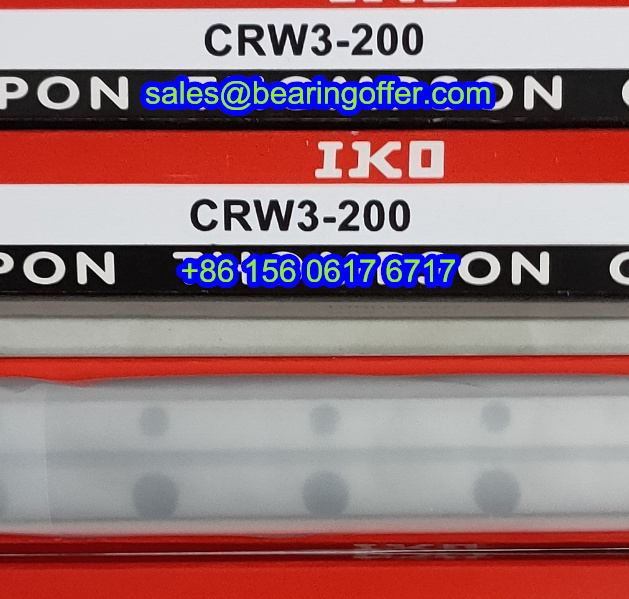 CRW3-200 Crossed Roller Way 8x18x200 Slide Bearing - Stock for Sale