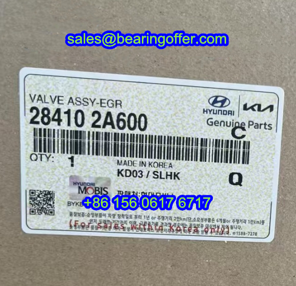 28410-2A600 EGR Valve 28410 2A600 Valves - Stock for Sale