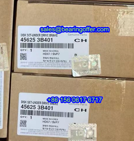 45625-3B401 Disk Under Drive Brake 45625 3B401 Brake - Stock for Sale