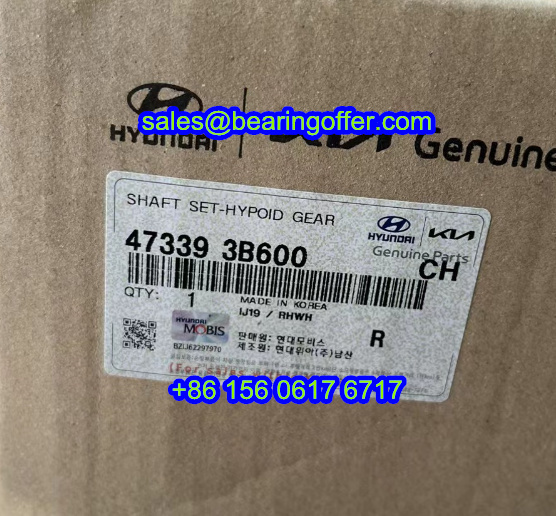 47339-3B600 Shaft Hypoid Gear 47339 3B600 Gear Shaft - Stock for Sale