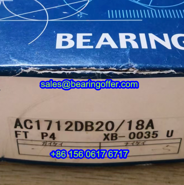AC1712DB20/18A FT P4 Spindle Bearing AC1712DB20/18A Ball Bearing - Stock for Sale