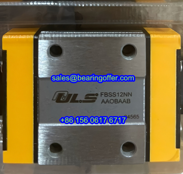 FBSS12NN Linear Carriage 13x27x44 Runner Block FBSS12 - Stock for Sale