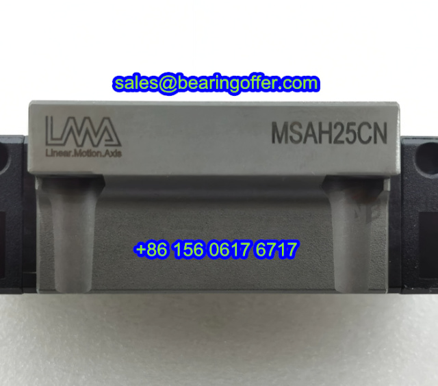 MSAH25CN Linear Carriage 36x70x83.8 Runner Block MSAH25 - Stock for Sale
