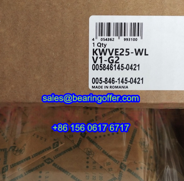 KWVE25-WL-V1-G2 Linear Carriage 35x120x107.5 Runner Block KWVE25WL - Stock for Sale