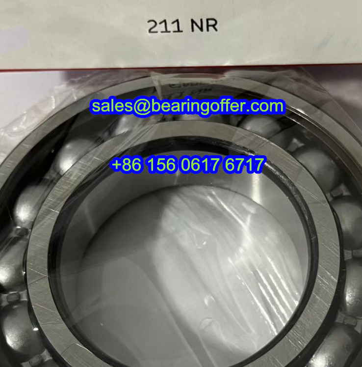 211NR Deep Groove Ball Bearing 55x100x21 Rolling Bearing 211N - Stock for Sale