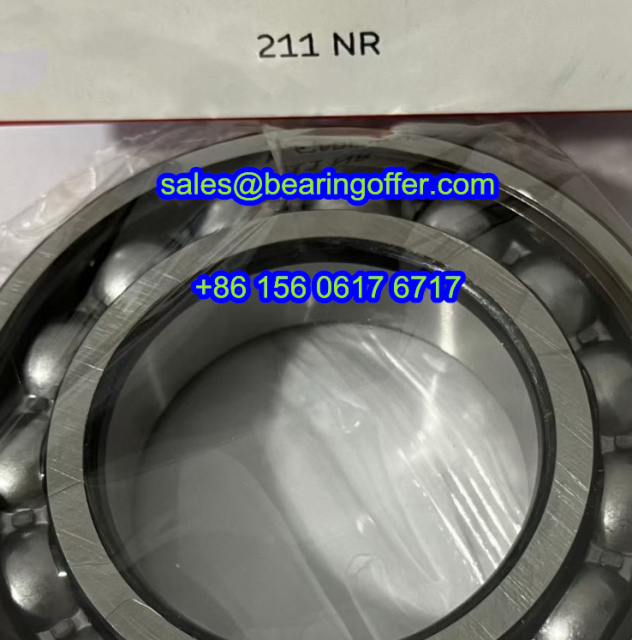 211NR Deep Groove Ball Bearing 55x100x21 Rolling Bearing 211N - Stock for Sale