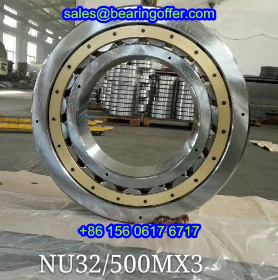NU32/500MX3 Cylindrical Roller Bearing NU32/500X3 Rolling Bearing NU32/500 - Stock for Sale