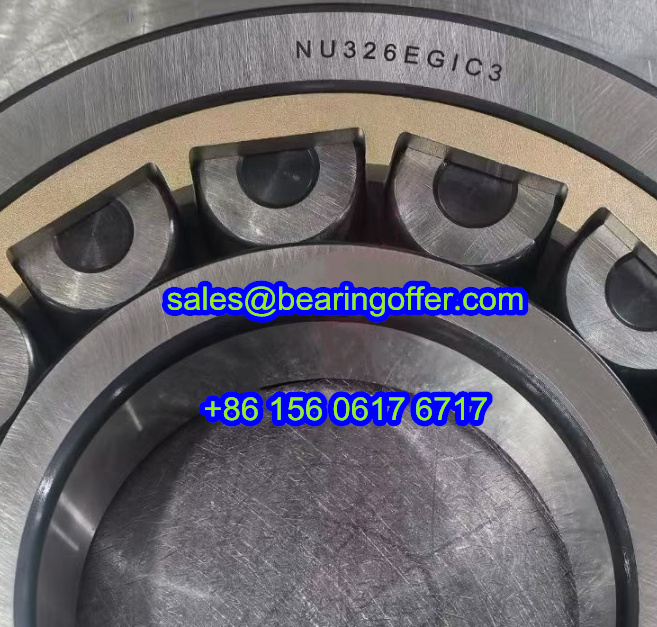 NU326EG1C3 Cylindrical Roller Bearing 130x280x58 Rolling Bearing - Stock for Sale