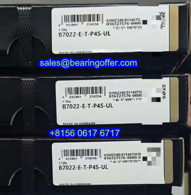 B7022-E-T-P4S-UL Spindle Bearing 110x170x28 Ball Bearing - Stock for Sale