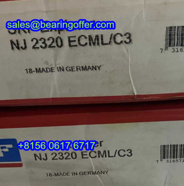 NJ2320ECML/C3 Cylindrical Roller Bearing NJ2320ECML Rolling Bearing - Stock for Sale